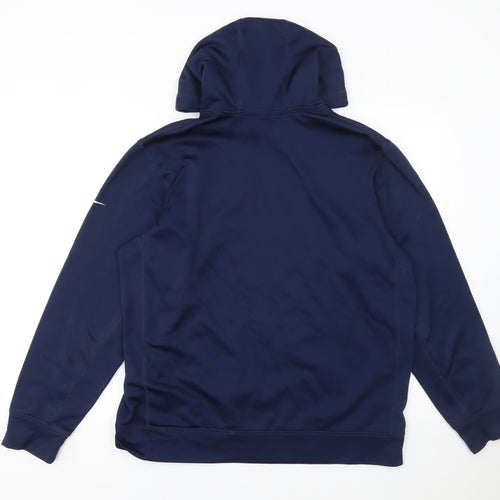 Nike Men's Blue Super Bowl XLIX Pullover Hoodie Size L