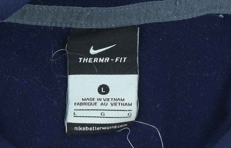 Nike Men's Blue Super Bowl XLIX Pullover Hoodie Size L