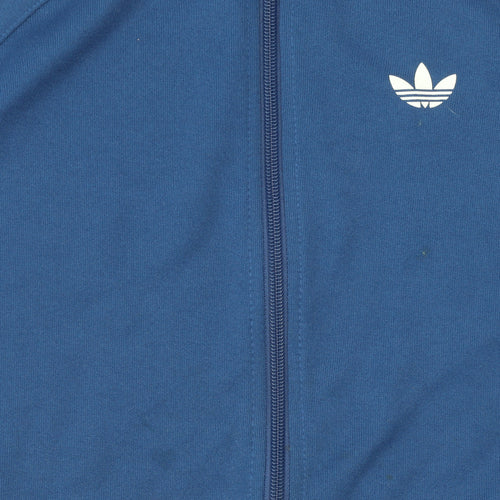 Adidas Men's Blue XS Track Jacket Full Zip Sportswear