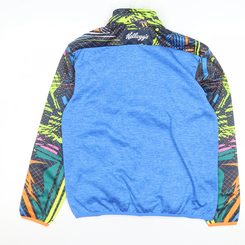 Azzurri Teens Blue 1/4 Zip Sports Sweatshirt GAA Kellogg’s Cúl Camps