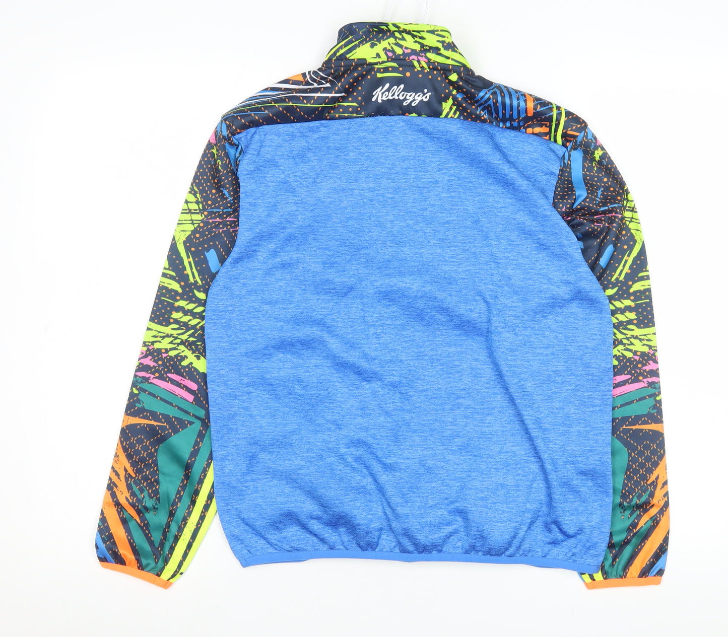 Azzurri Teens Blue 1/4 Zip Sports Sweatshirt GAA Kellogg’s Cúl Camps