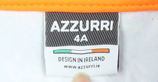Azzurri Teens Blue 1/4 Zip Sports Sweatshirt GAA Kellogg’s Cúl Camps