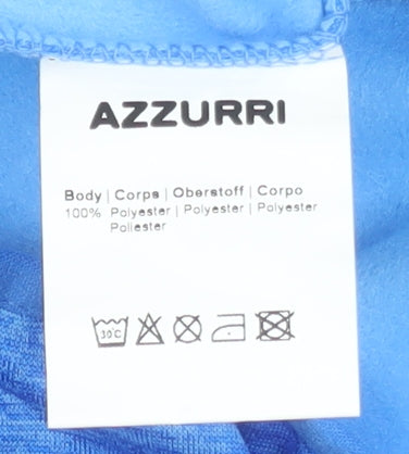 Azzurri Teens Blue 1/4 Zip Sports Sweatshirt GAA Kellogg’s Cúl Camps