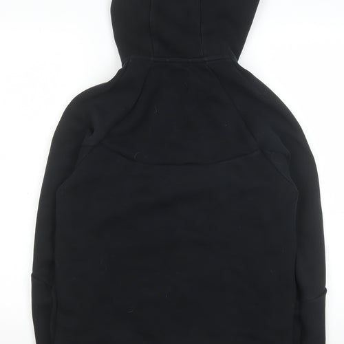 Nike Men's Black Softshell Hooded Full Zip Jacket Size S