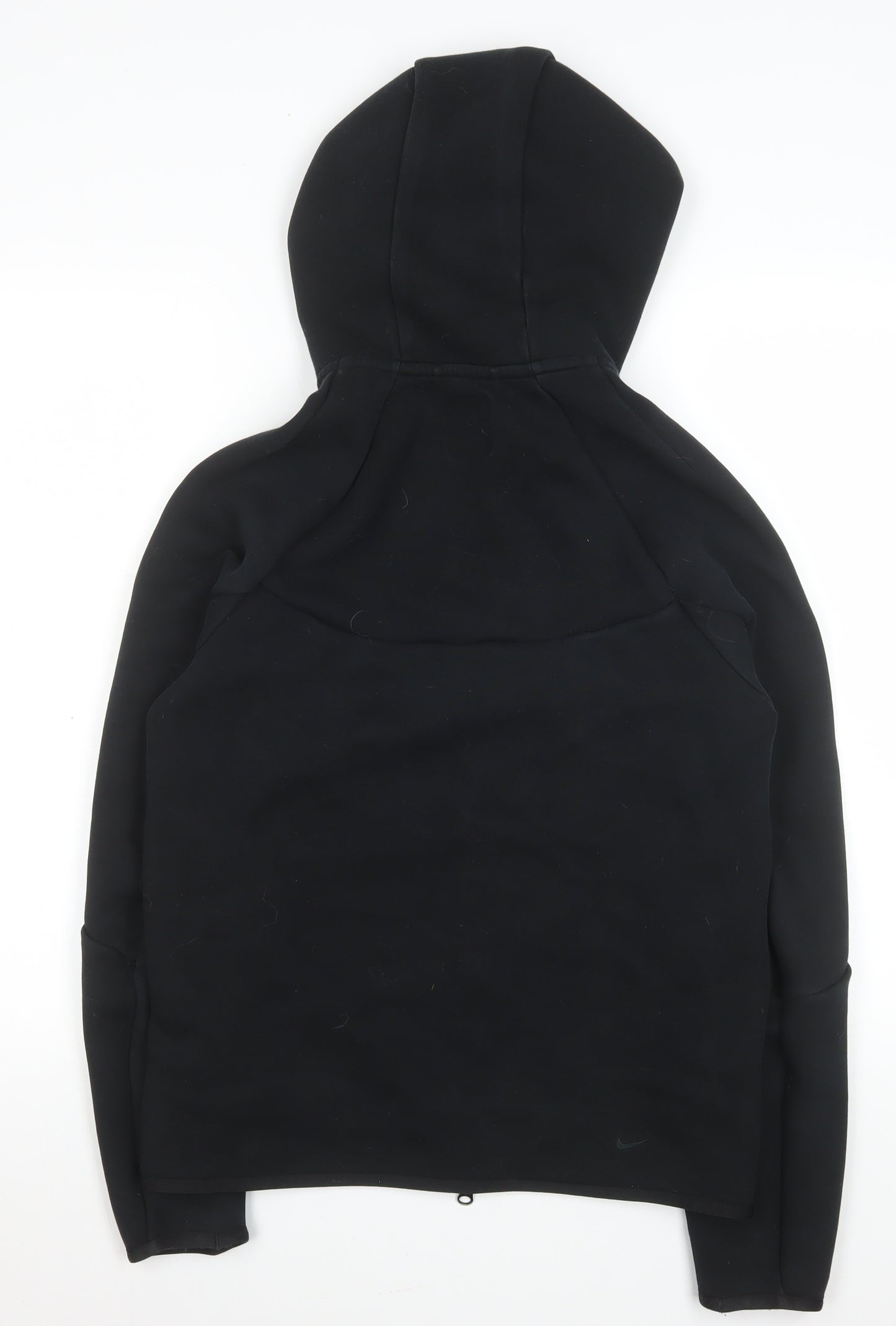 Nike Men's Black Softshell Hooded Full Zip Jacket Size S