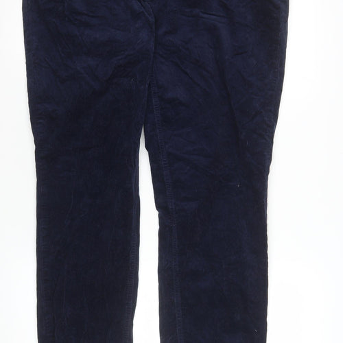 Atelier Gardeur Men's Blue Corduroy Chino Trousers 36R