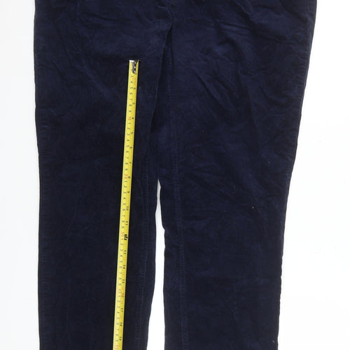 Atelier Gardeur Men's Blue Corduroy Chino Trousers 36R
