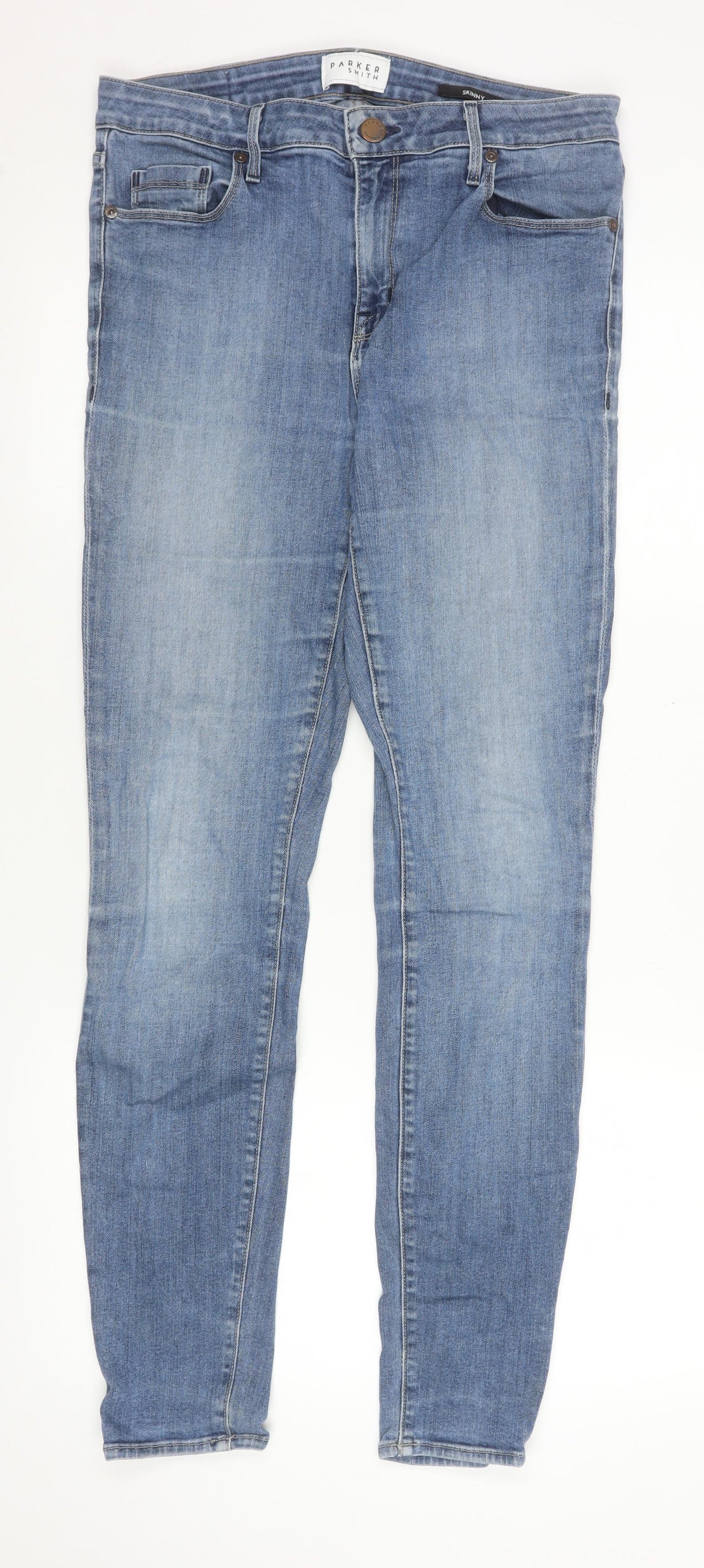 Parker Smith Blue Slim Fit Skinny Denim Jeans 30W 30L Men’s