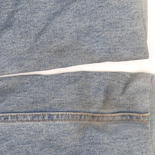 Levi's Men's Blue 505 Regular Fit Straight Denim Jeans 36x30