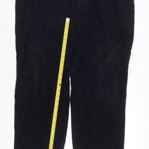 James Pringle Men's Blue Corduroy Trousers 42W 29L Regular Fit