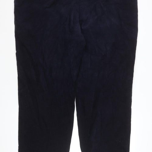 James Pringle Men's Blue Corduroy Trousers 42W 29L Regular Fit