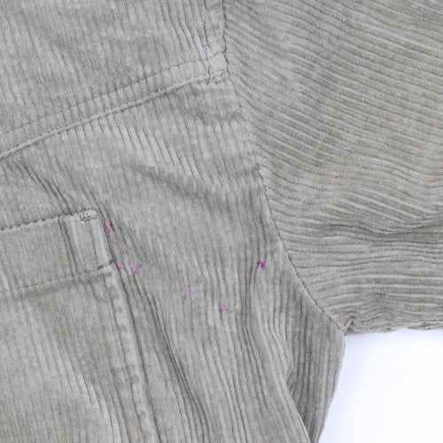 Zara Women’s Green Corduroy Button-Up Jacket XS