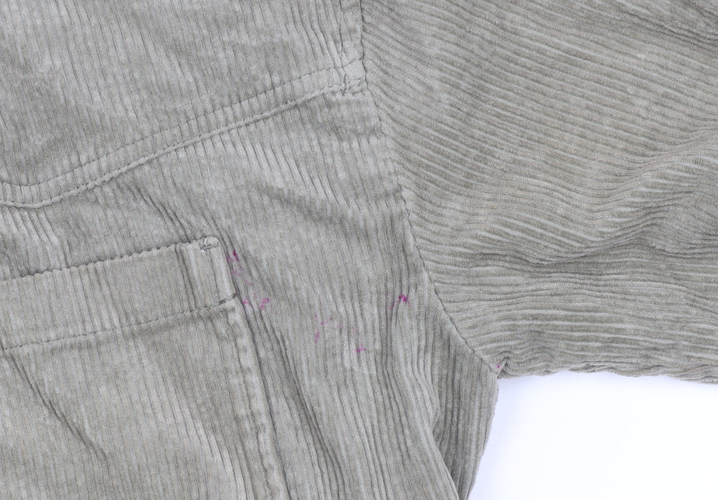Zara Women’s Green Corduroy Button-Up Jacket XS