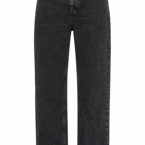 ASOS Women Black Straight High Rise Jeans Size 8 Regular 100% Cotton