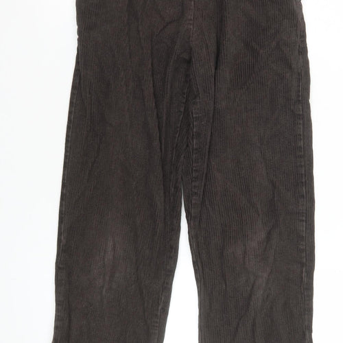 Wheat Boys Brown Corduroy Chino Trousers 8 Years Elastic Waist Winter