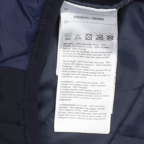 Regatta Men Blue Softshell Hooded Outdoor Jacket Size S