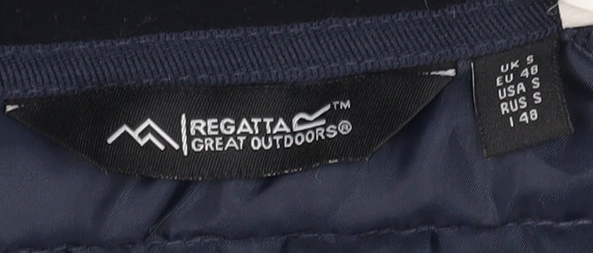 Regatta Men Blue Softshell Hooded Outdoor Jacket Size S