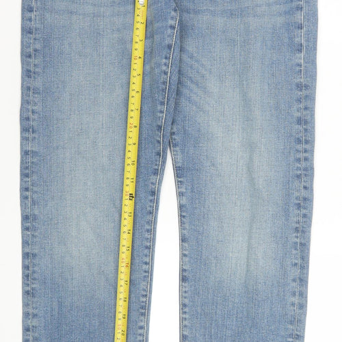 Superdry Men's Blue Straight Denim Jeans Size 31x32 Regular Fit