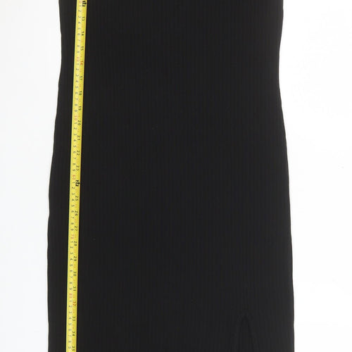 River Island Women’s Black Size 12 Bodycon Midi Dress