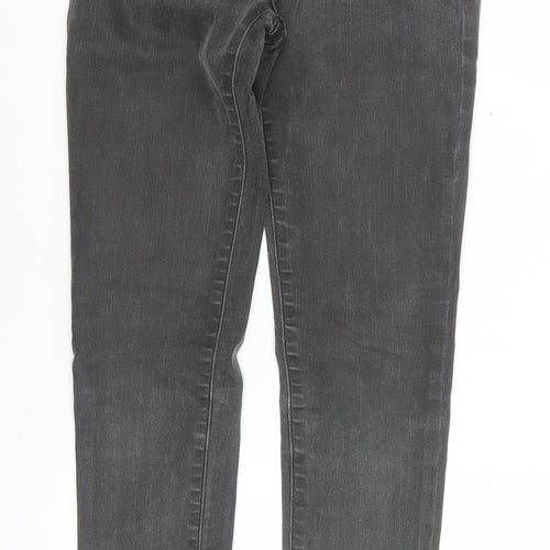 Uniqlo Womens Grey Skinny Jeans Size 22 Slim Fit Denim