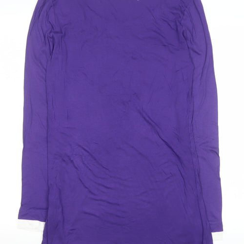 Kaleidoscope Women’s Purple Long Sleeve Tunic Blouse UK 14