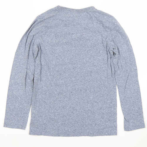 Levi's Boys Blue Long Sleeve Logo T-Shirt 12 Years Regular Fit