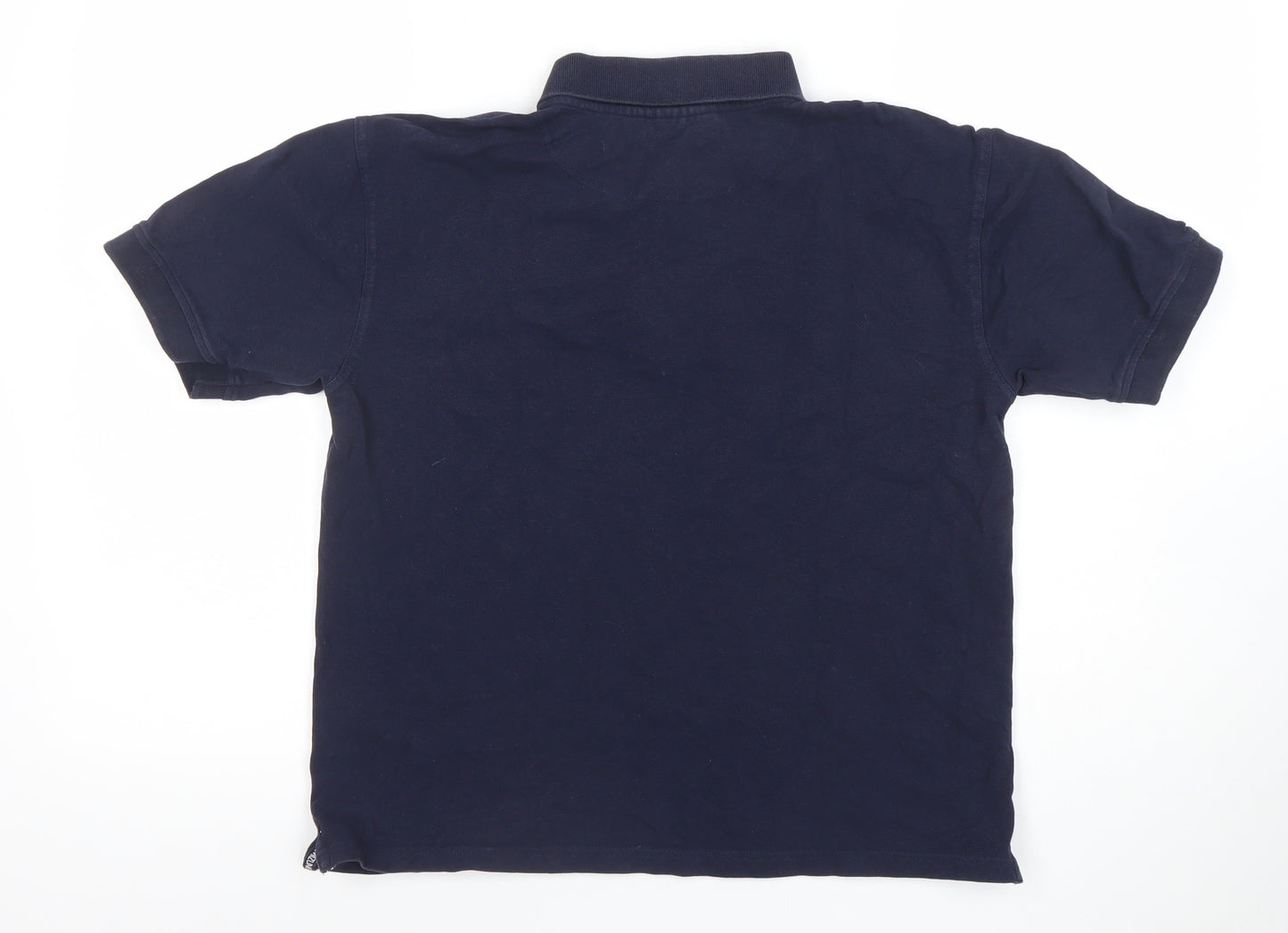 Mizuno Boys Blue Great Britain Polo Shirt 12 Years Sports Style