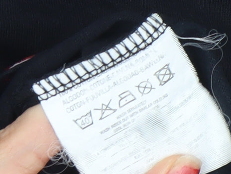 Xplicit Mens Black Funny Pub Quote Graphic T-Shirt Size L