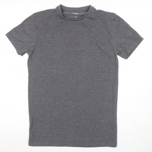 Dunnes Stores Men's Grey Slim Fit Short Sleeve T-Shirt XS