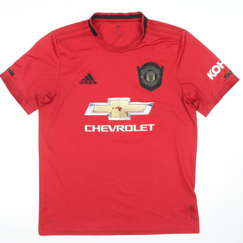 Adidas Men’s Red Manchester United Football Jersey M