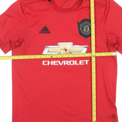Adidas Men’s Red Manchester United Football Jersey M