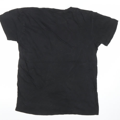 boohooMAN Men's Black Paris Luxury Club Graphic T-Shirt Size M
