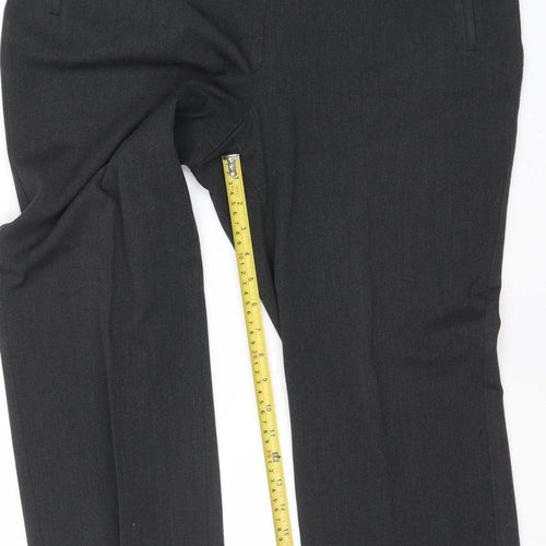 Marks and Spencer Women’s Grey Dress Pants Size 14 Short Straight Leg
