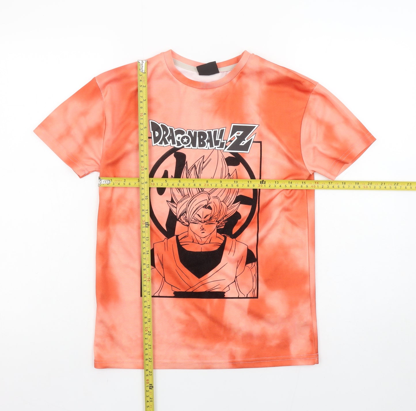Primark Boys Orange Dragon Ball Z Goku Graphic T-Shirt 9-10 Years Anime Top