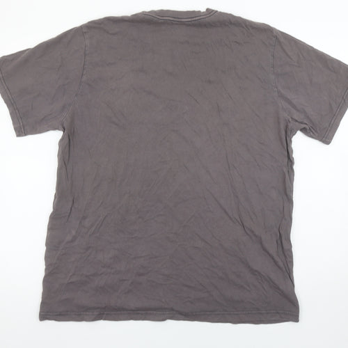 Levi's Men's Grey Relaxed Fit Cotton T-Shirt Size L