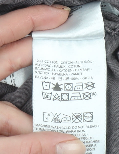 Levi's Men's Grey Relaxed Fit Cotton T-Shirt Size L