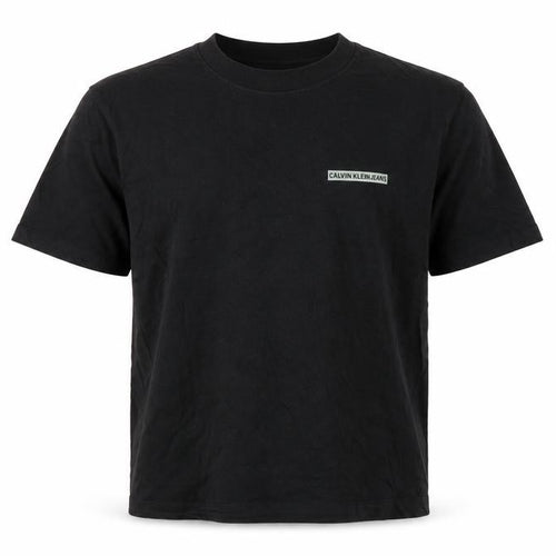 Calvin Klein Jeans Men’s Black Cotton Logo T-Shirt Size M