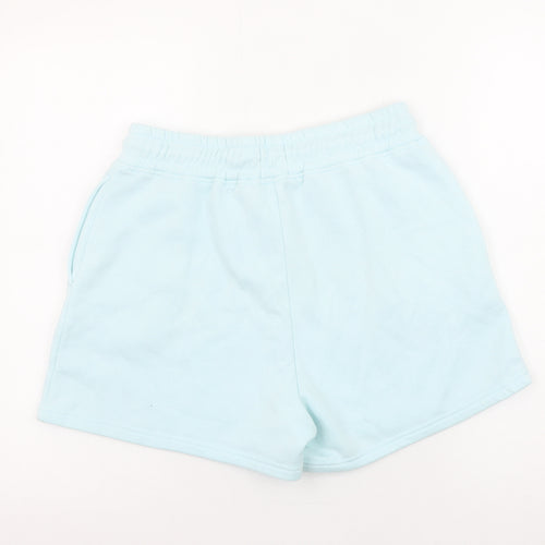 Disney Women Blue Sweat Shorts Size S Regular Fit Casual Primark Cares