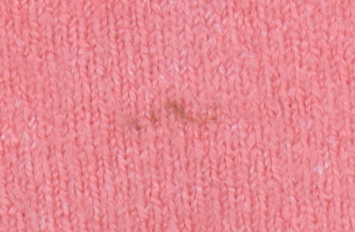 ZARA Women's Pink Wool Blend Knit Pullover Jumper Size 12