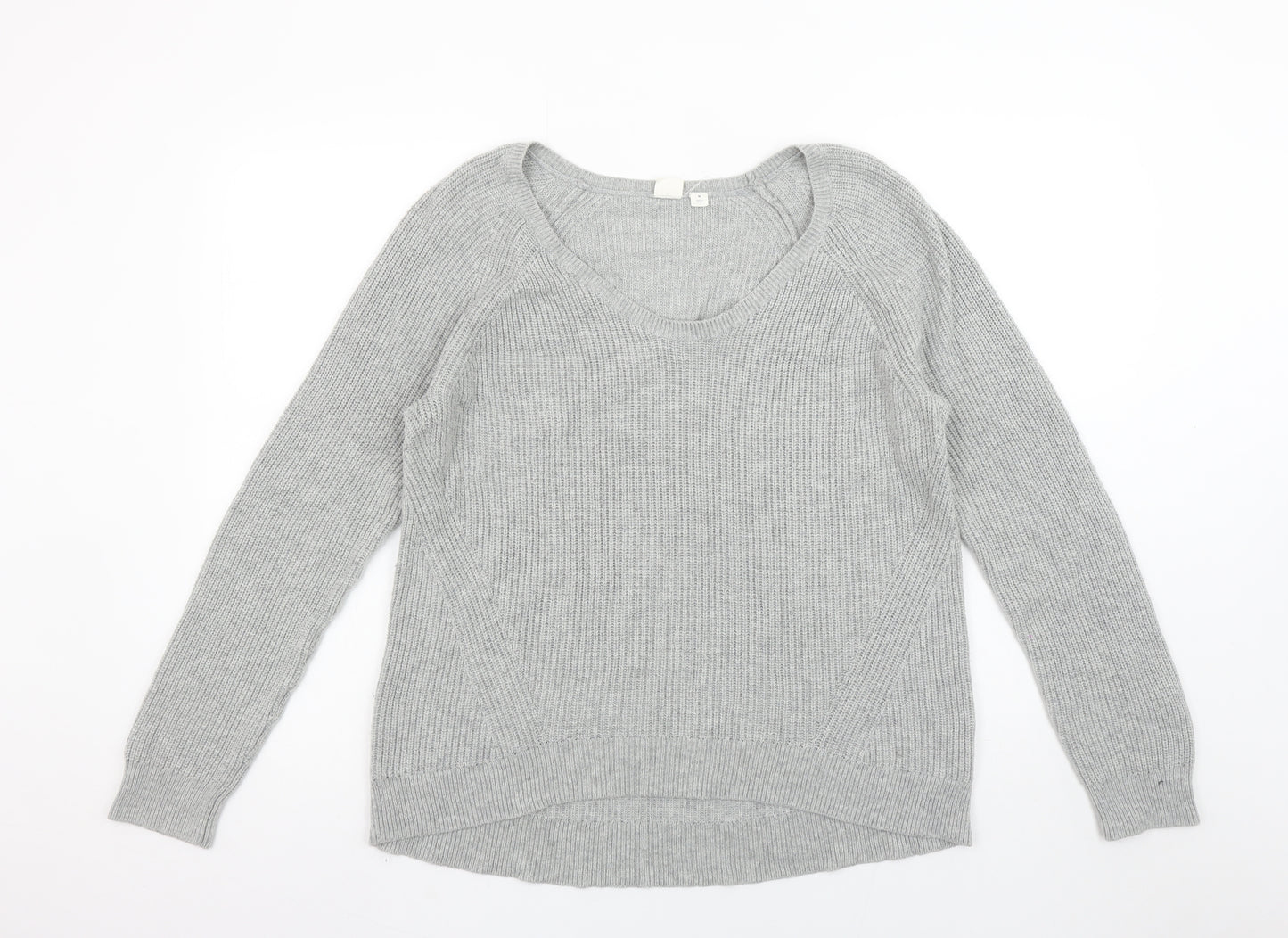 GAP Women’s Grey Merino Wool Blend Knit Jumper Size M