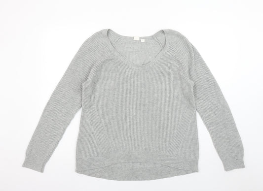 GAP Women’s Grey Merino Wool Blend Knit Jumper Size M