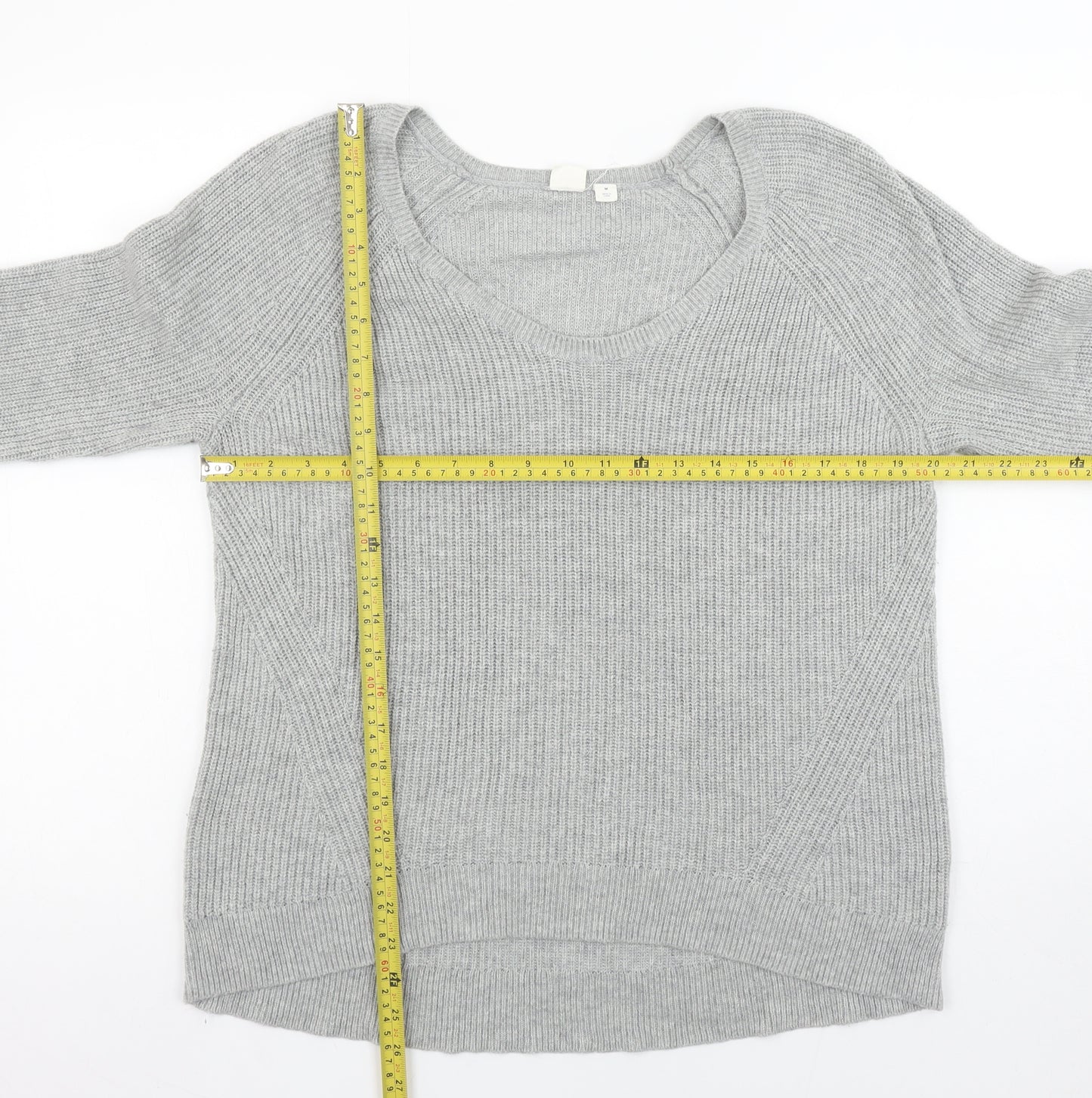 GAP Women’s Grey Merino Wool Blend Knit Jumper Size M