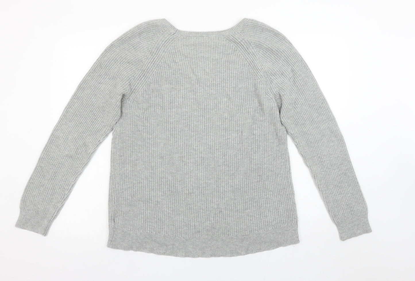 GAP Women’s Grey Merino Wool Blend Knit Jumper Size M