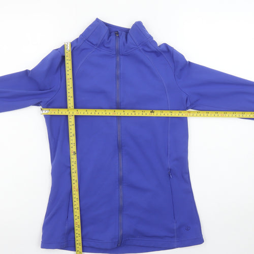 Dunnes Stores Women's Blue Full Zip Sweatshirt Size S