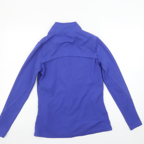 Dunnes Stores Women's Blue Full Zip Sweatshirt Size S