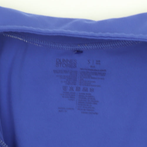 Dunnes Stores Women's Blue Full Zip Sweatshirt Size S