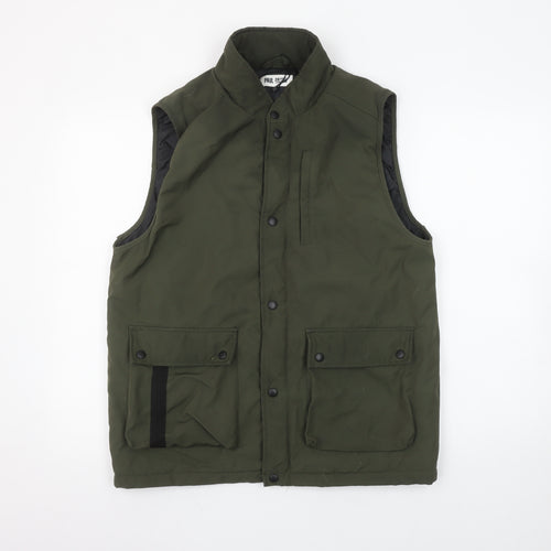 Paul Galvin Men's Green Medium Bodywarmer Waistcoat Padded Vest