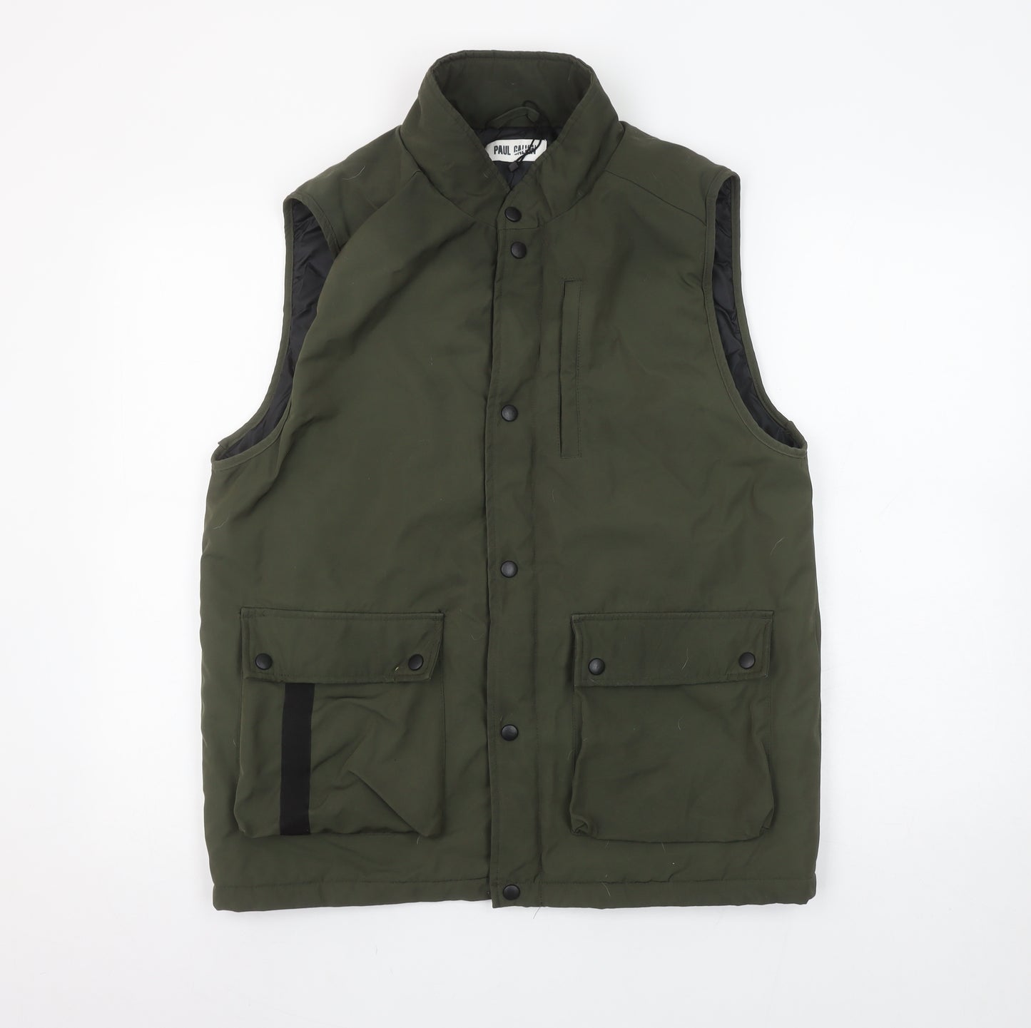 Paul Galvin Men's Green Medium Bodywarmer Waistcoat Padded Vest