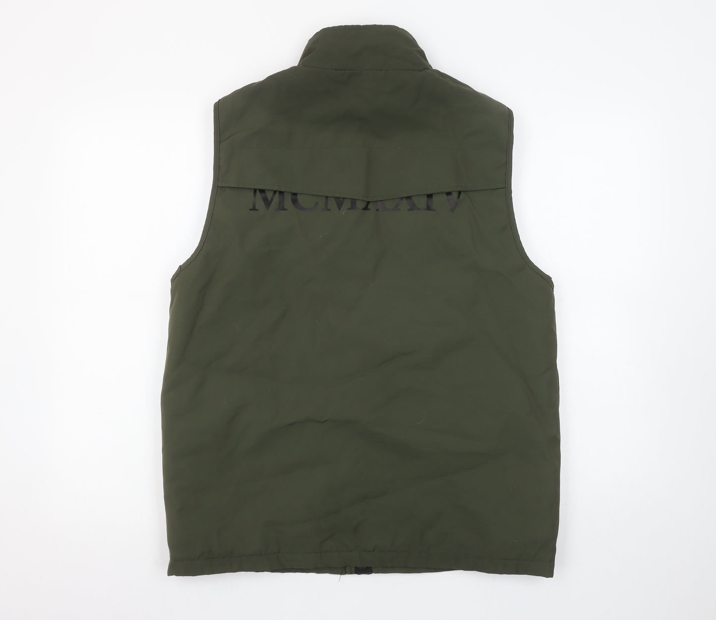 Paul Galvin Men's Green Medium Bodywarmer Waistcoat Padded Vest