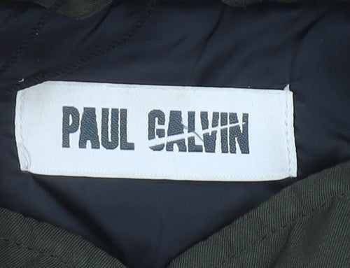 Paul Galvin Men's Green Medium Bodywarmer Waistcoat Padded Vest